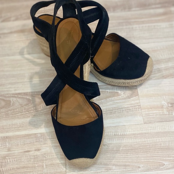 H&M Shoes Hm Low Wedge Espadrille Poshmark